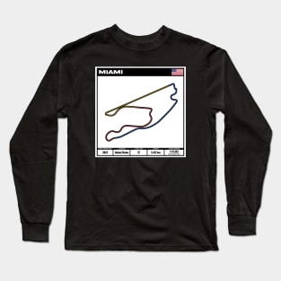 formula one circuit miami - formula one track - formula 1 track T-Shirt Hoodie T-Shirt Long Sleeve T-Shirt